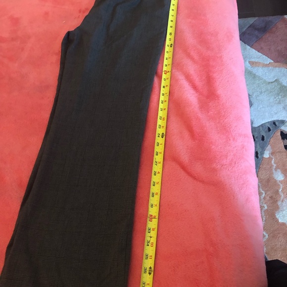 Tribal dress pants, size 8, deep grey plaid - Picture 10 of 12